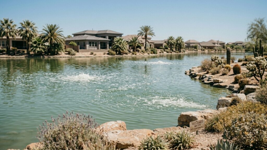 How Reclaimed Water Affects Your Arizona HOA Lake (And What to Do About It)
